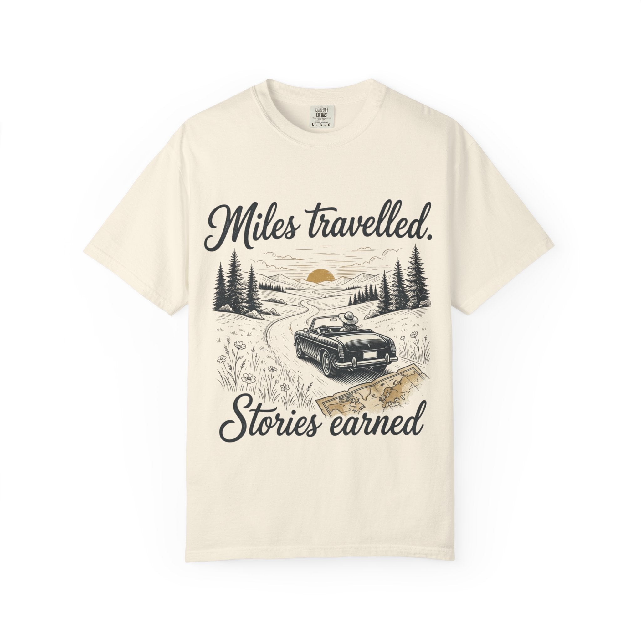 Miles Travelled, Stories Earned T-Shirt