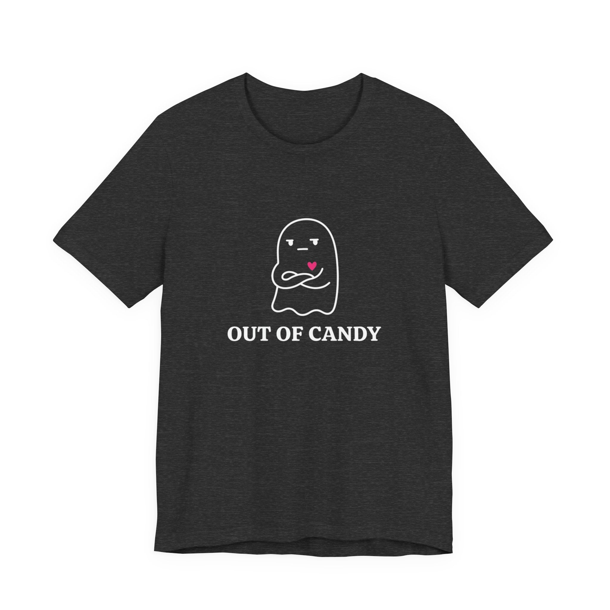Out of Candy Ghost T-Shirt — Cute Halloween Graphic Tee
