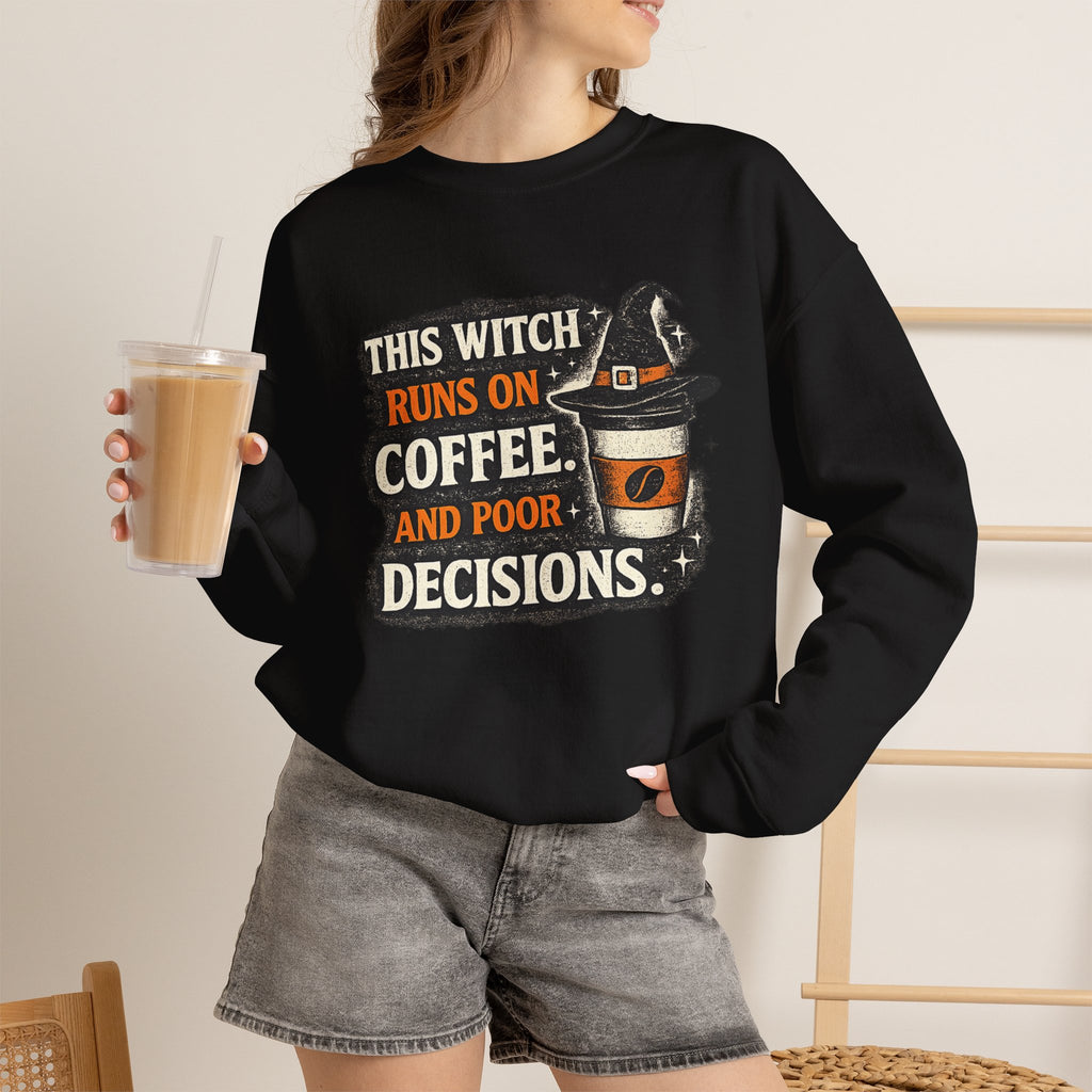 This Witch Runs on Coffee Sweatshirt