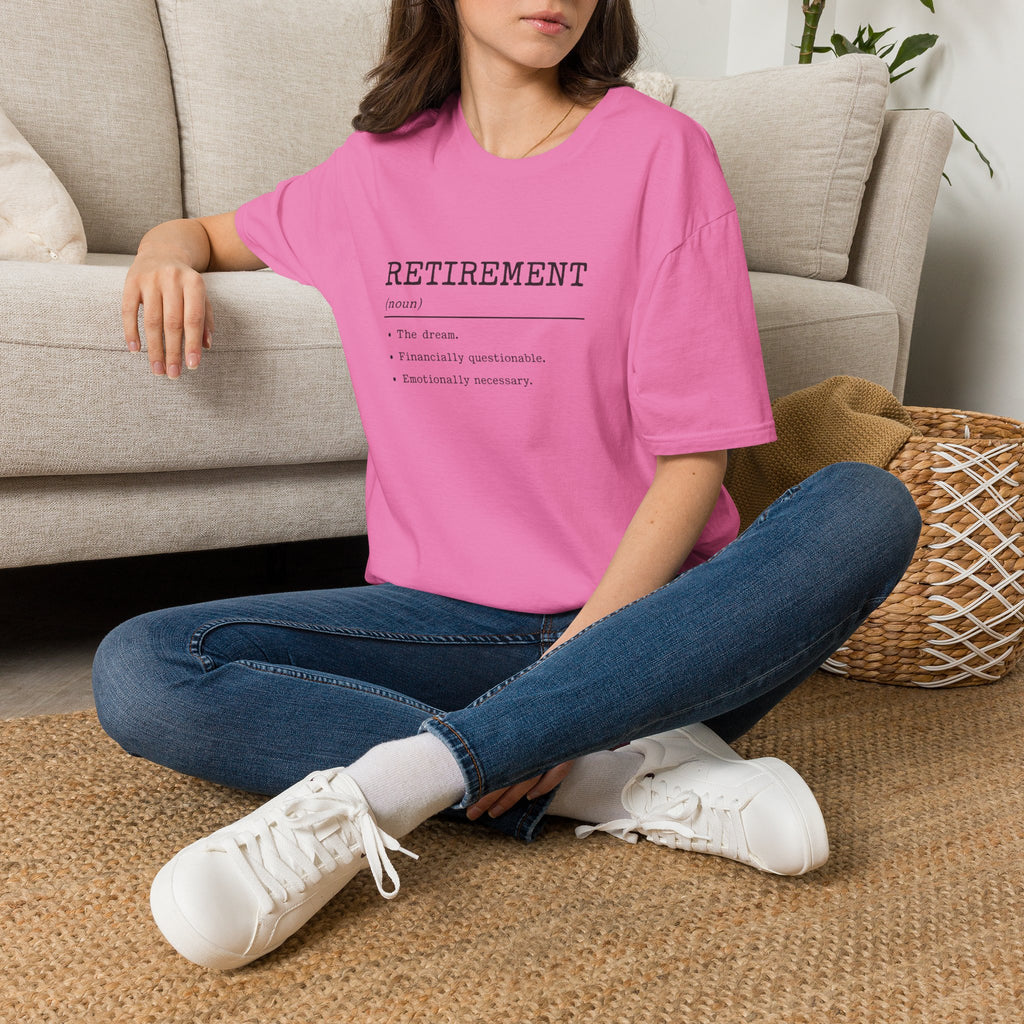 Retirement Definition T-Shirt — Funny Retirement Gift Tee