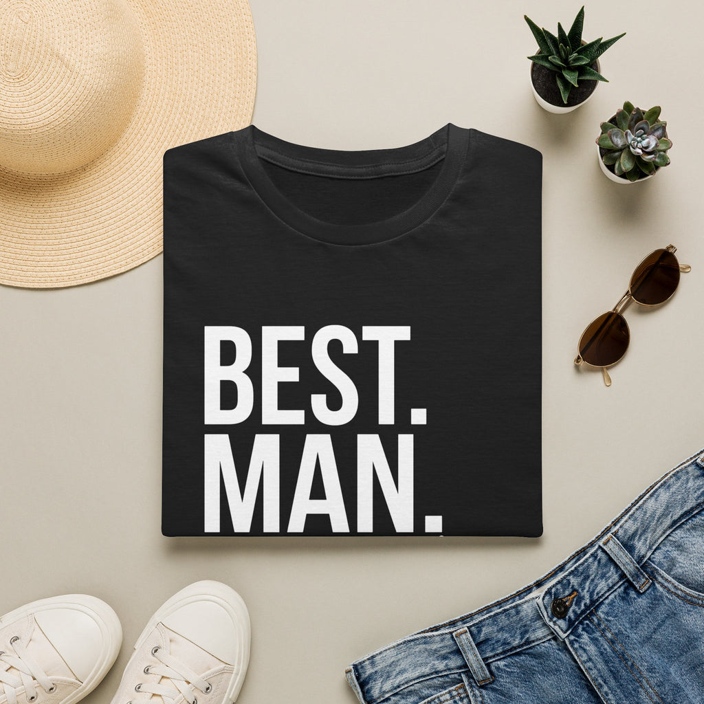 Best. Man. T-Shirt — Humorous Groomsmens' Wedding Tee
