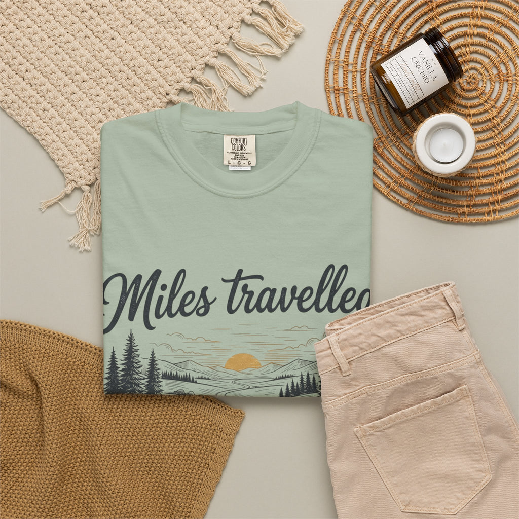 Miles Travelled, Stories Earned T-Shirt