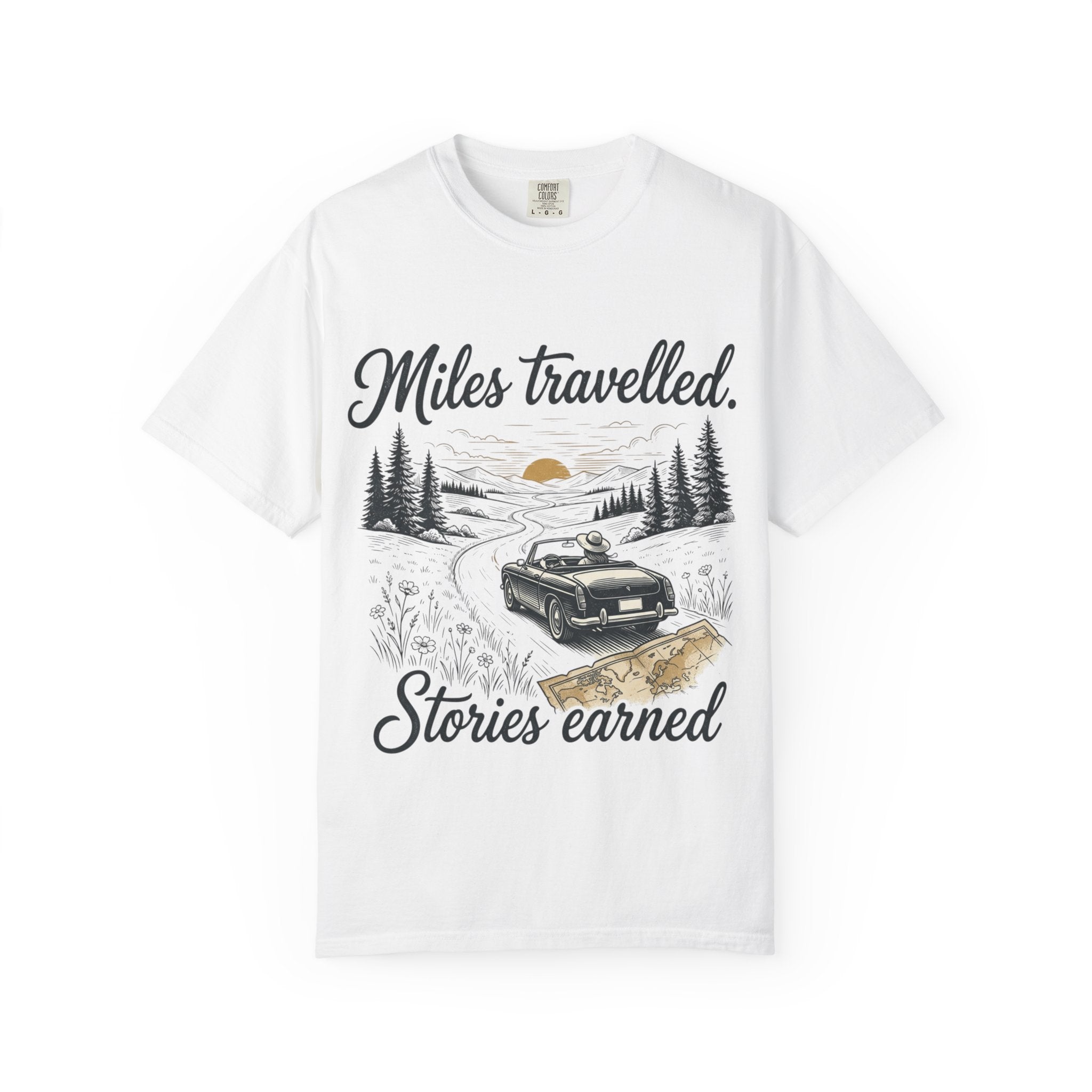 Miles Travelled, Stories Earned T-Shirt