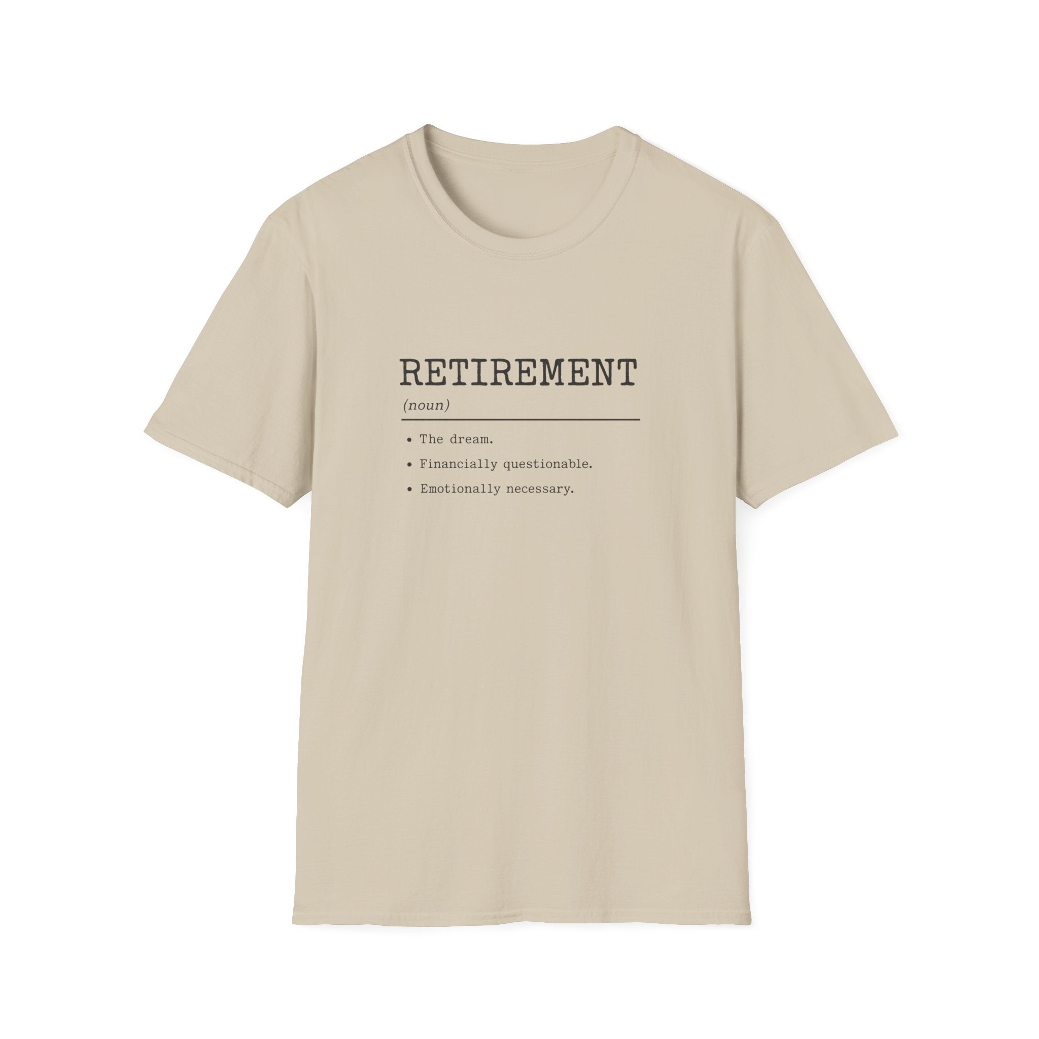 Retirement Definition T-Shirt — Funny Retirement Gift Tee