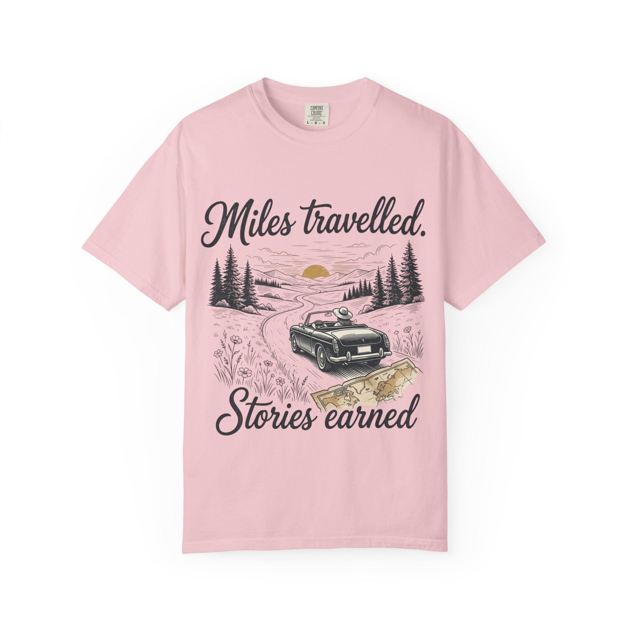 Miles Travelled, Stories Earned T-Shirt