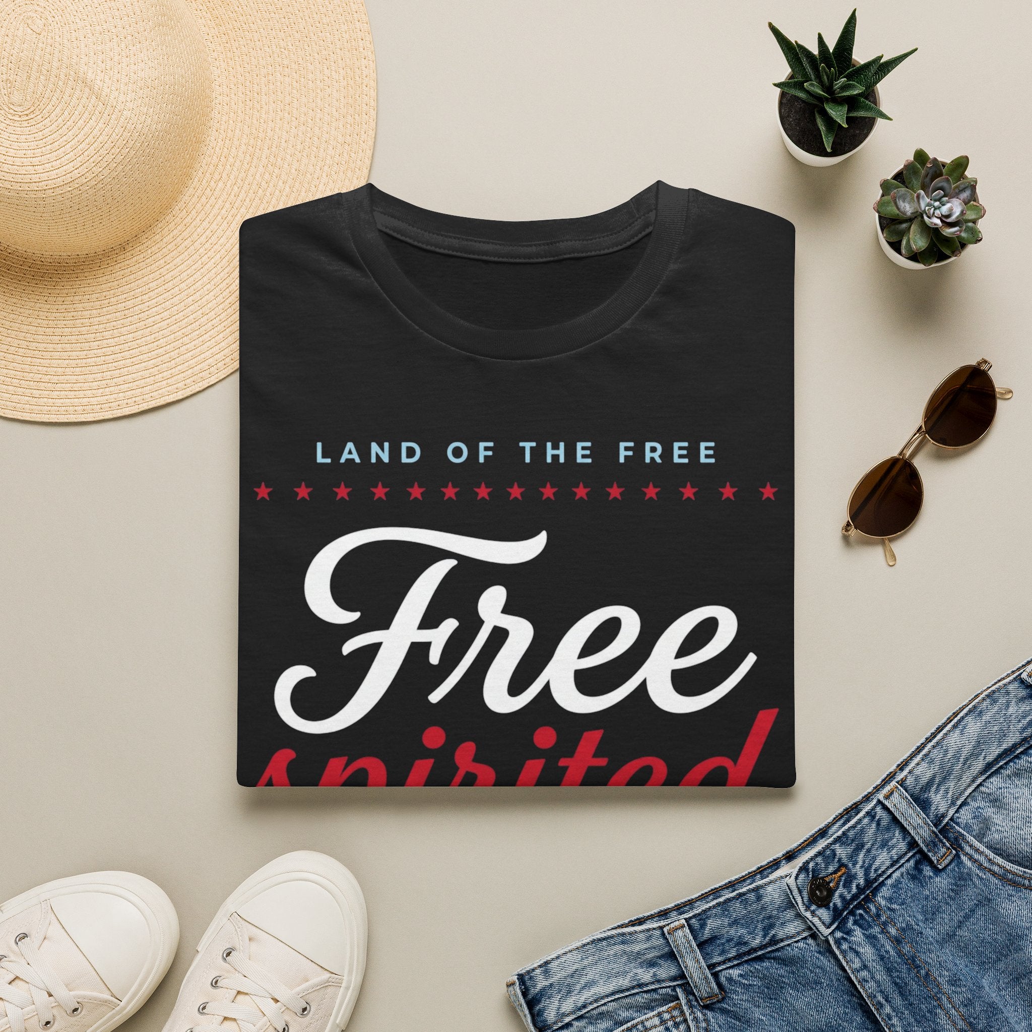 Land of the Free Spirited T-Shirt
