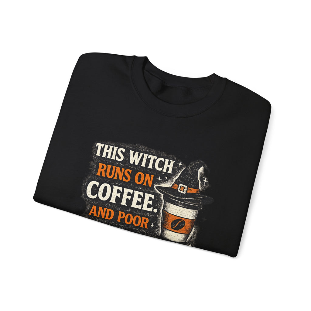 This Witch Runs on Coffee Sweatshirt