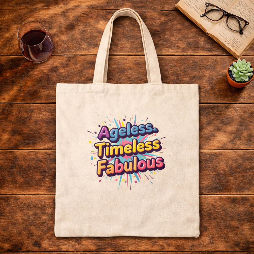 Ageless Timeless Fabulous Tote bag