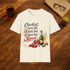 Checklist Midlife Mischief T-Shirt