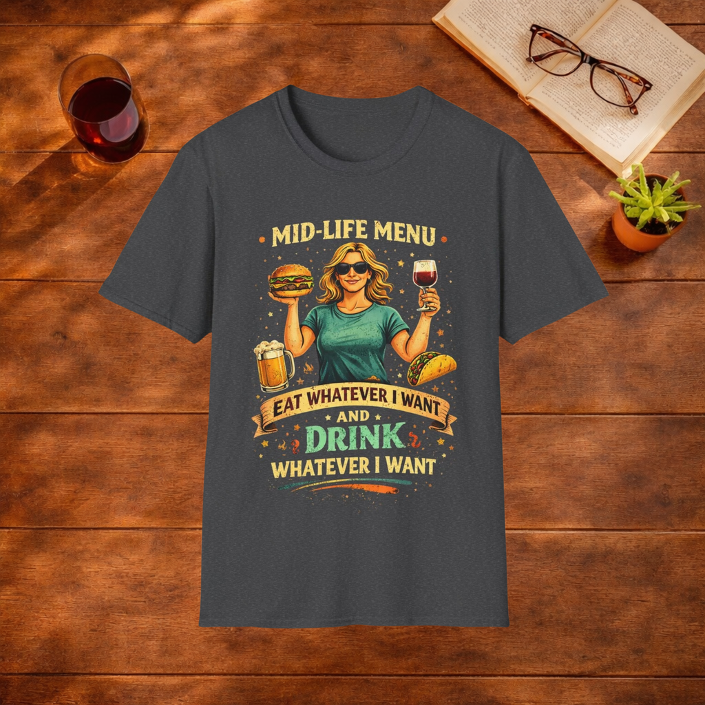 Midlife Menu T-Shirt