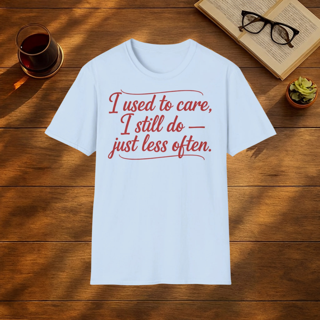 I Used to Care, I Still Do - Just Less Often T-Shirt
