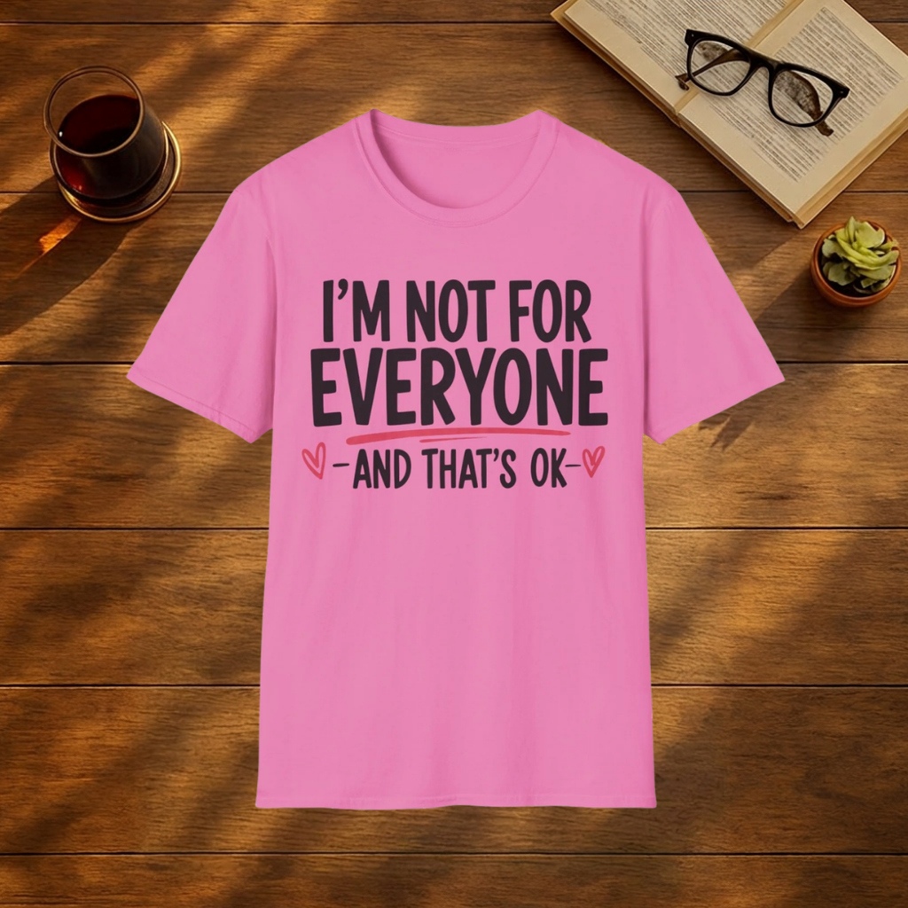I'm Not For Everyone, and That's OK T-Shirt