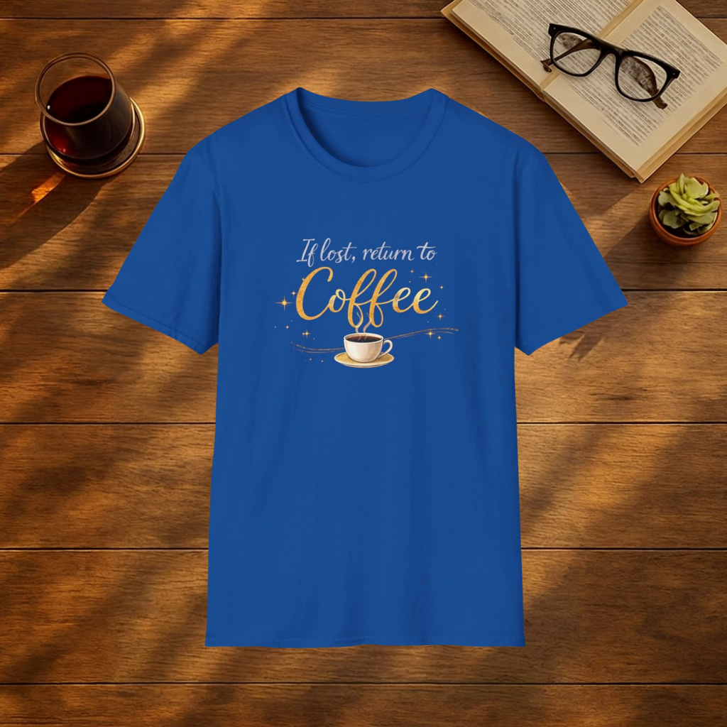 If Lost Return to Coffee T-Shirt