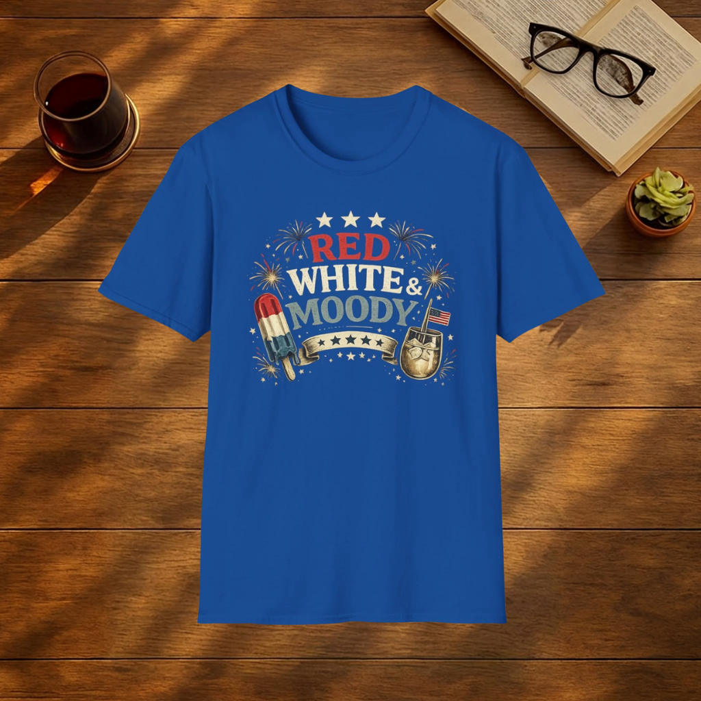 Red, White & Moody Lolly T-Shirt