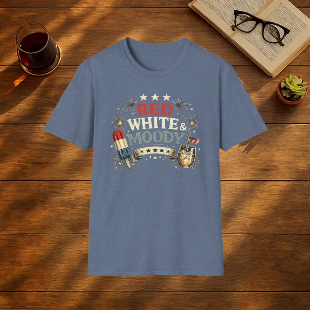 Red, White & Moody Lolly T-Shirt