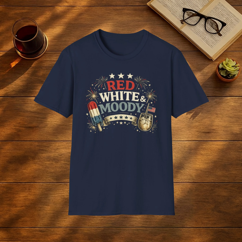 Red, White & Moody Lolly T-Shirt