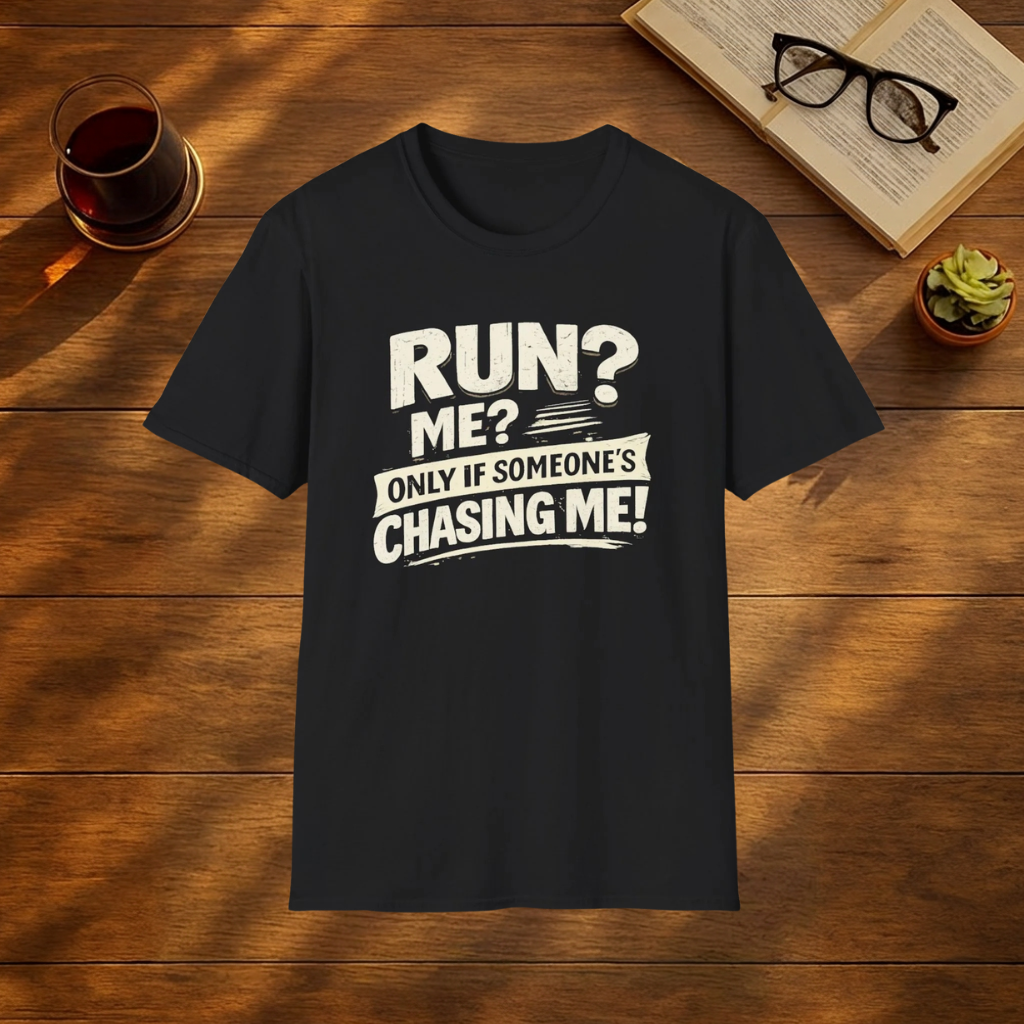 Run? Me? Only If Someone's Chasing Me T-Shirt