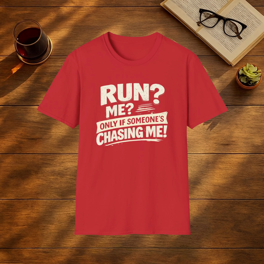 Run? Me? Only If Someone's Chasing Me T-Shirt