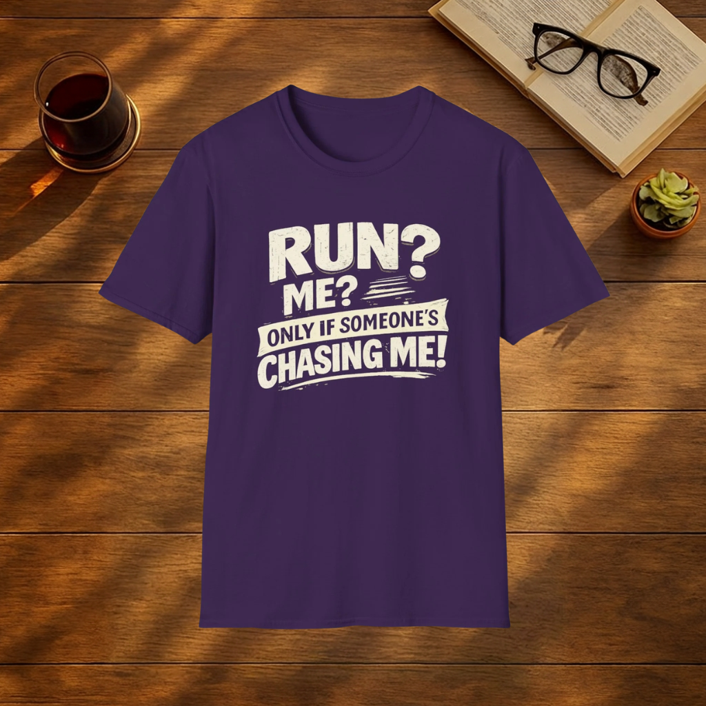 Run? Me? Only If Someone's Chasing Me T-Shirt