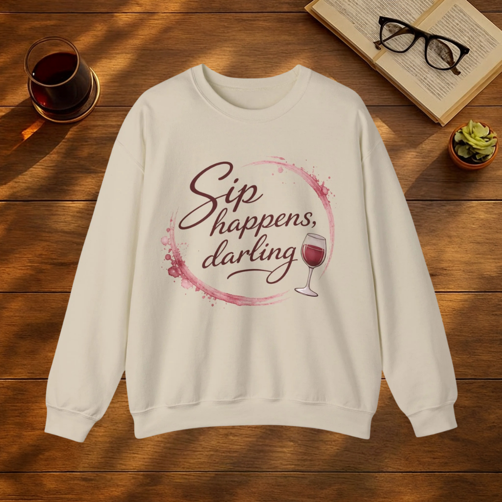 Sip Happens Darling Sweatshirt