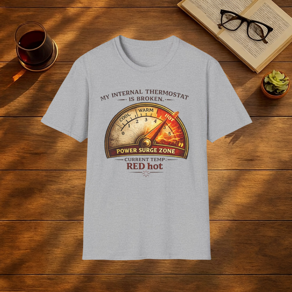 My Internal Thermostat Is Broken: Red Hot T-Shirt