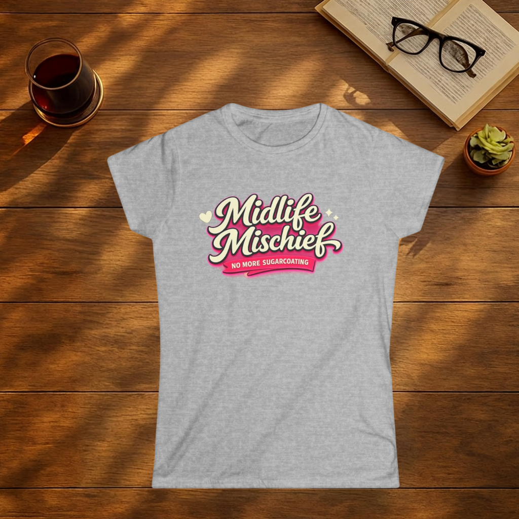 Midlife Mischief No More Sugarcoating T-Shirt