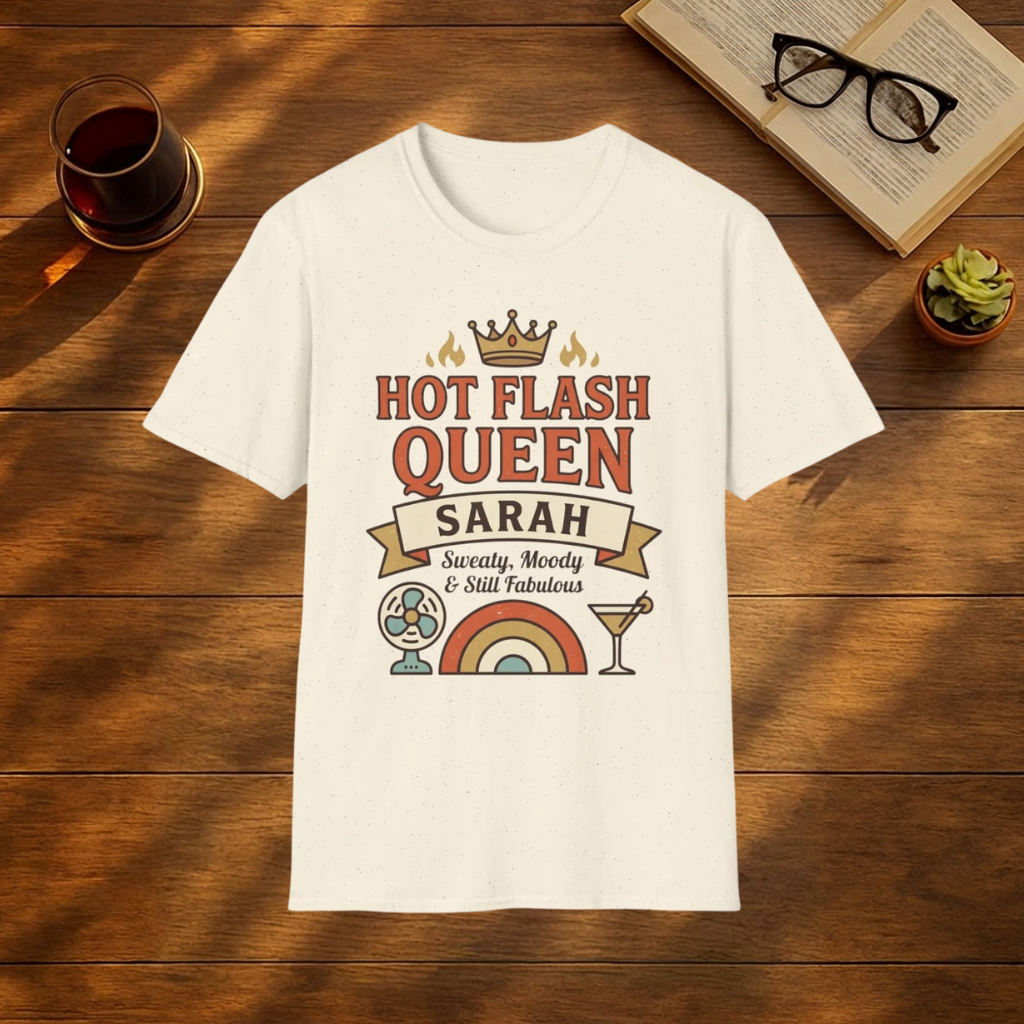 Personalised Hot Flash Queen
