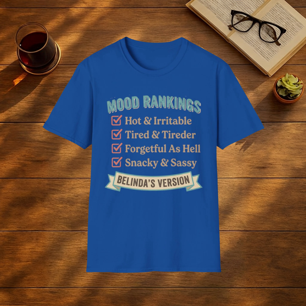 Personalised Mood Rankings T-Shirt