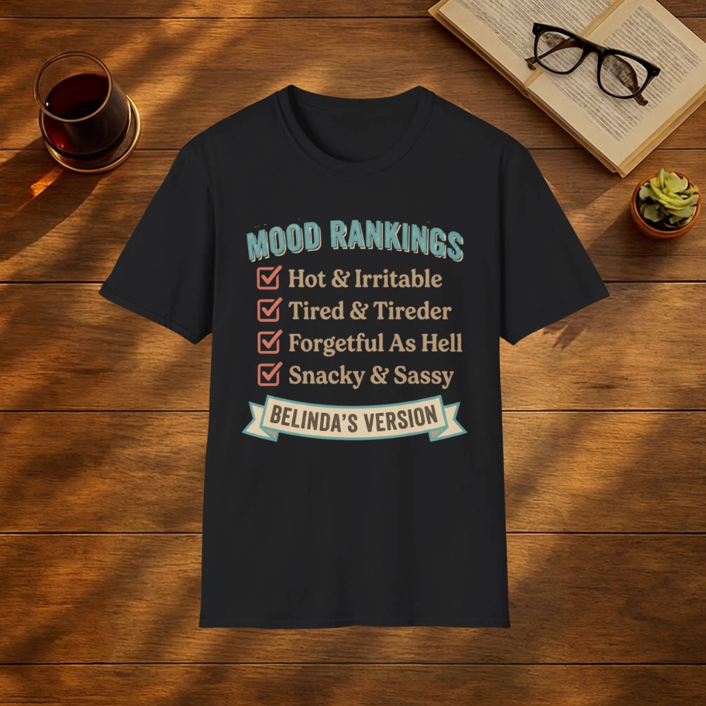 Personalised Mood Rankings T-Shirt