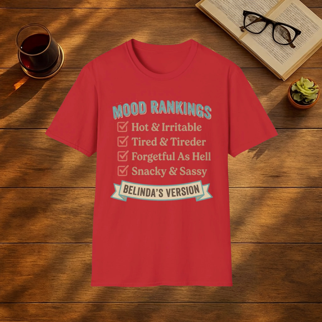 Personalised Mood Rankings T-Shirt