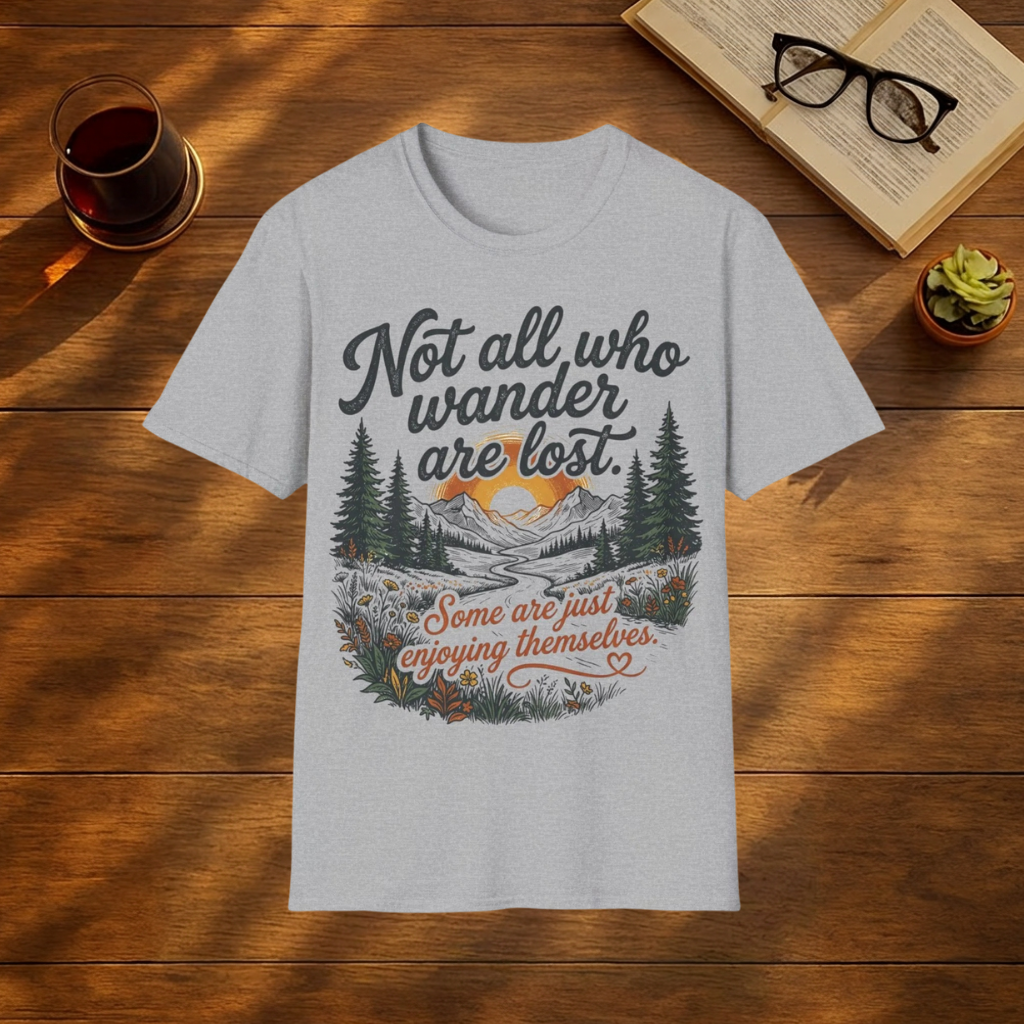 Not All Who Wander Are Lost T-Shirt