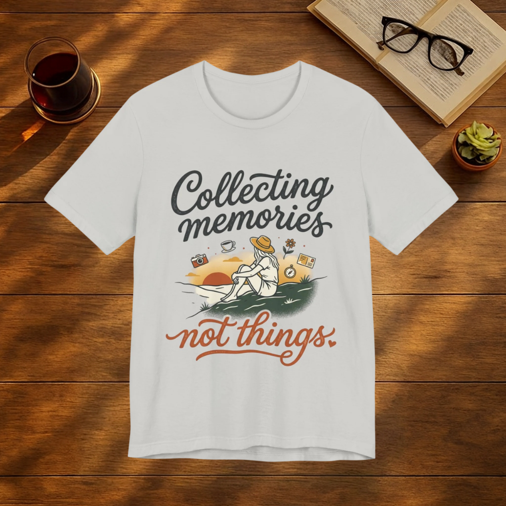 Collecting Memories Not Things T-Shirt
