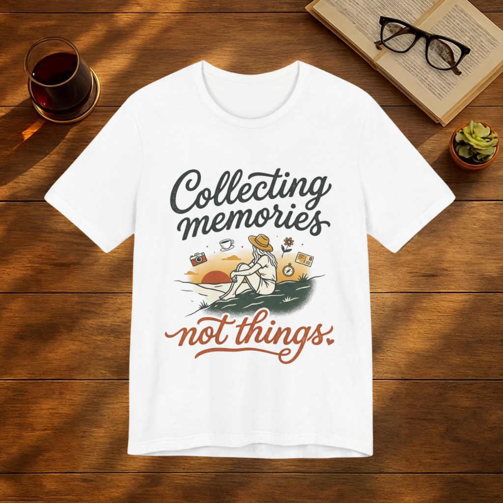 Collecting Memories Not Things T-Shirt