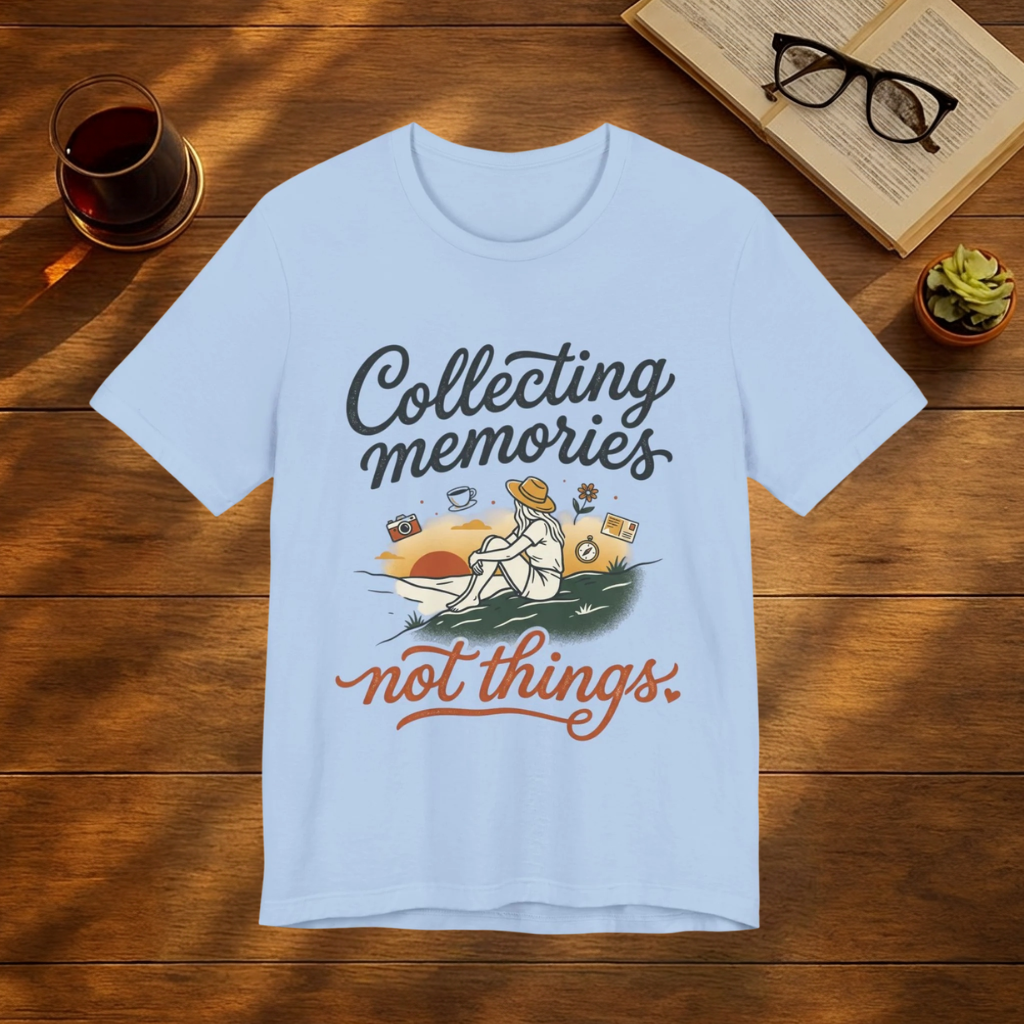 Collecting Memories Not Things T-Shirt