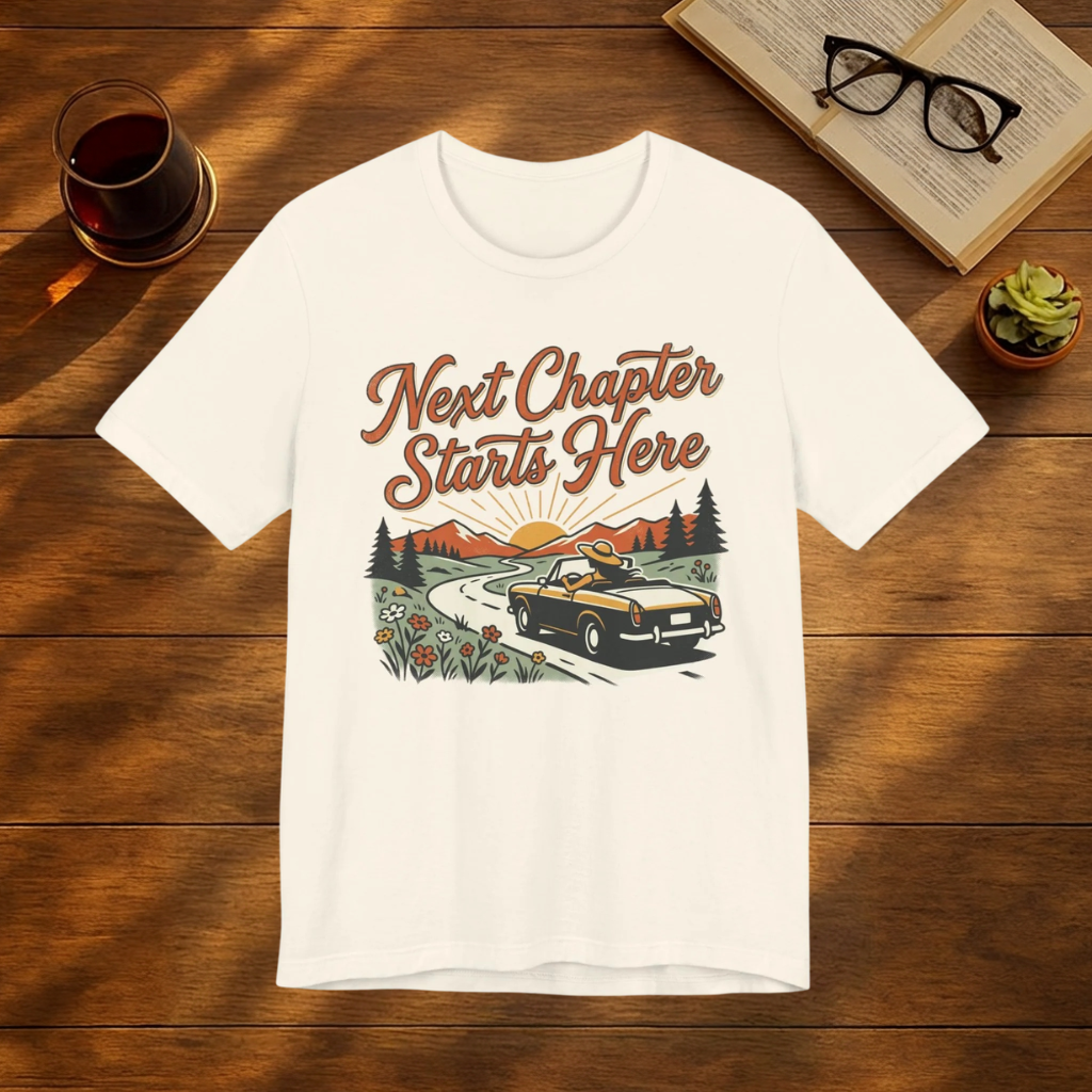 Next Chapter Starts Here T-Shirt