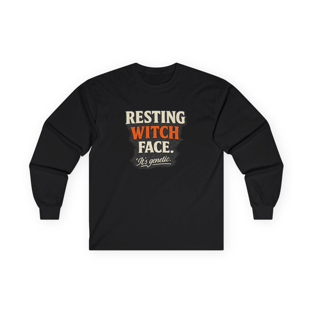 Resting Witch Face Long Sleeve T-Shirt