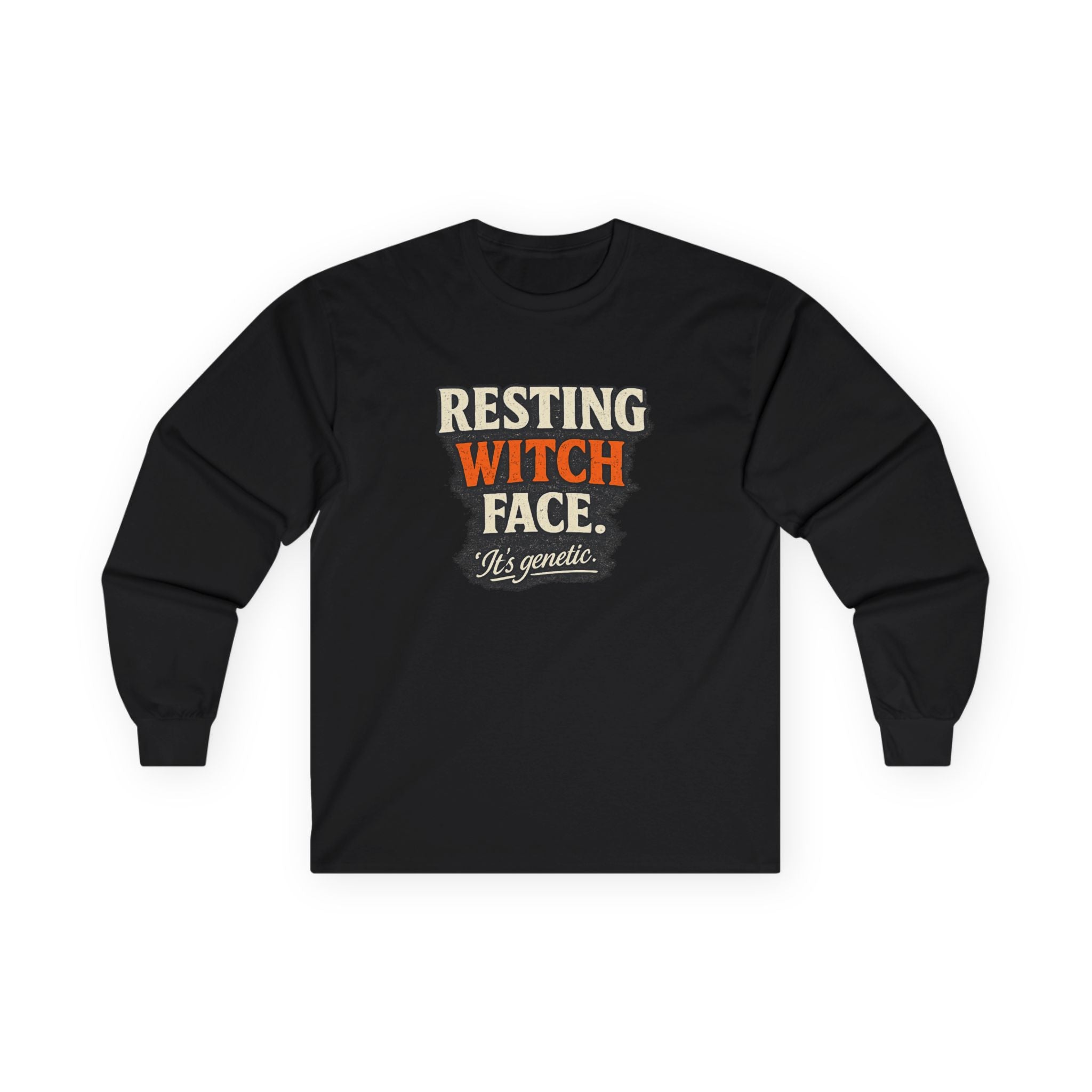 Resting Witch Face Long Sleeve T-Shirt