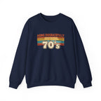 Aging Disgracefully Since the 70’s Sweatshirt |  Midlife Motivation | Gift for Women 40 50 60