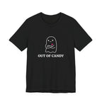 Out of Candy Ghost T-Shirt — Cute Halloween Graphic Tee