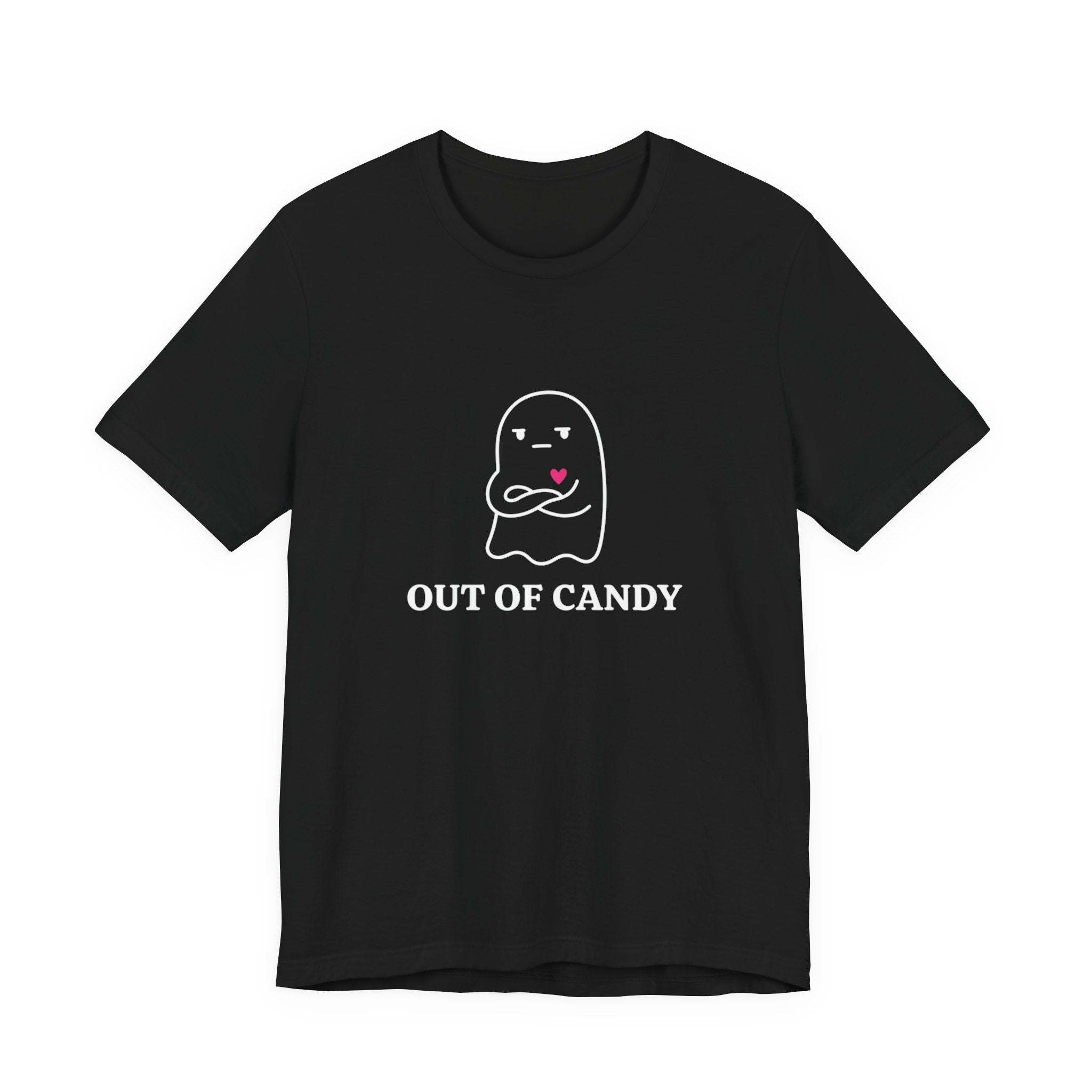 Out of Candy Ghost T-Shirt — Cute Halloween Graphic Tee