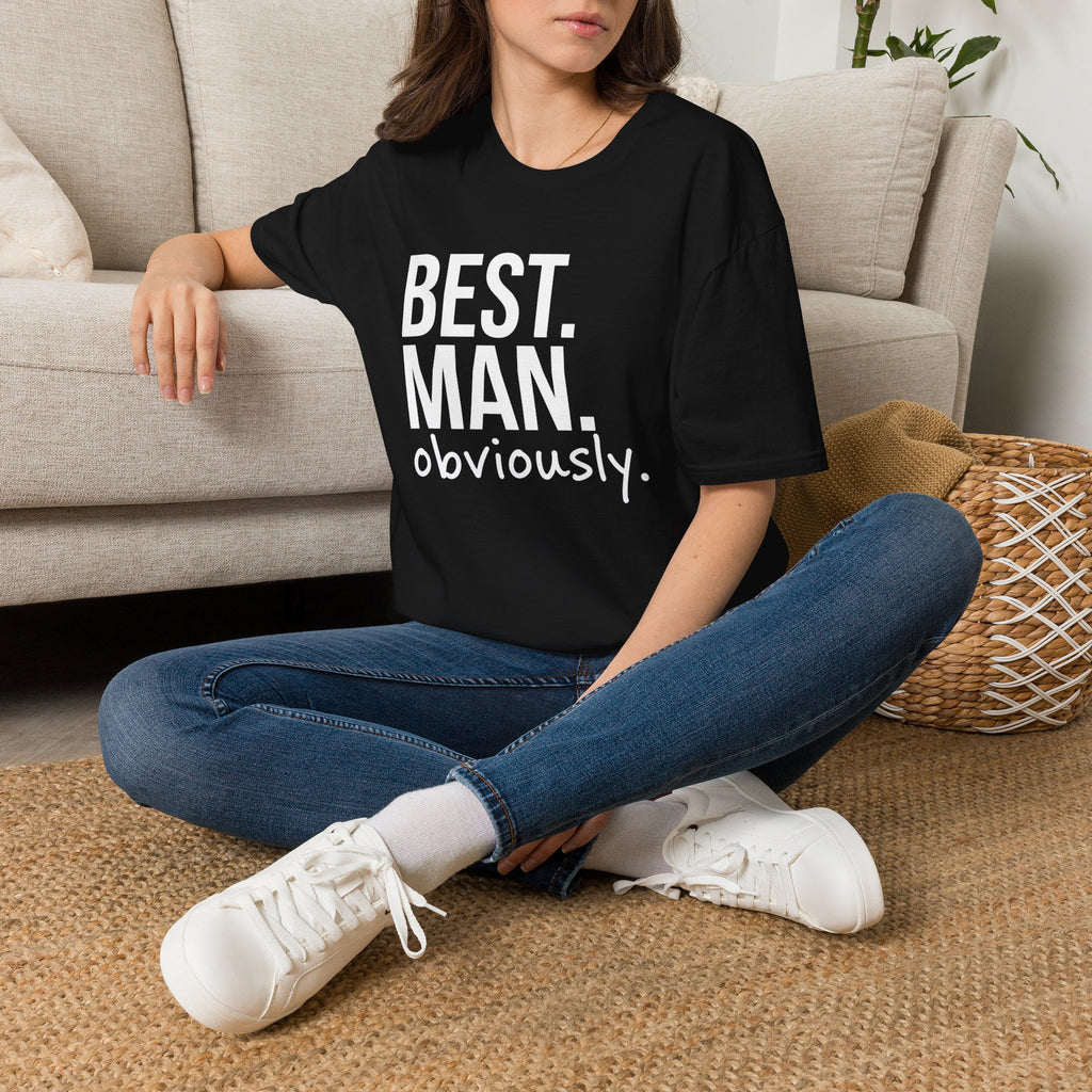 Best. Man. T-Shirt — Humorous Groomsmens' Wedding Tee