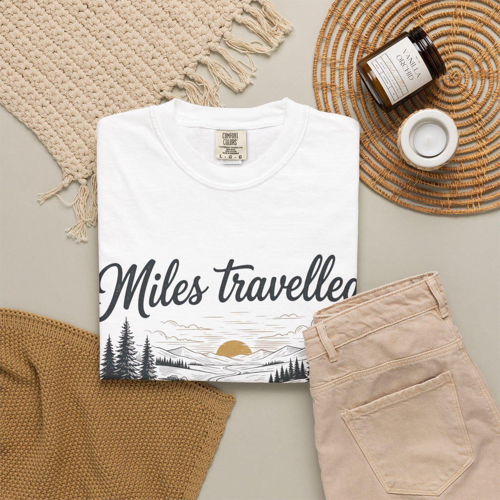 Miles Travelled, Stories Earned T-Shirt