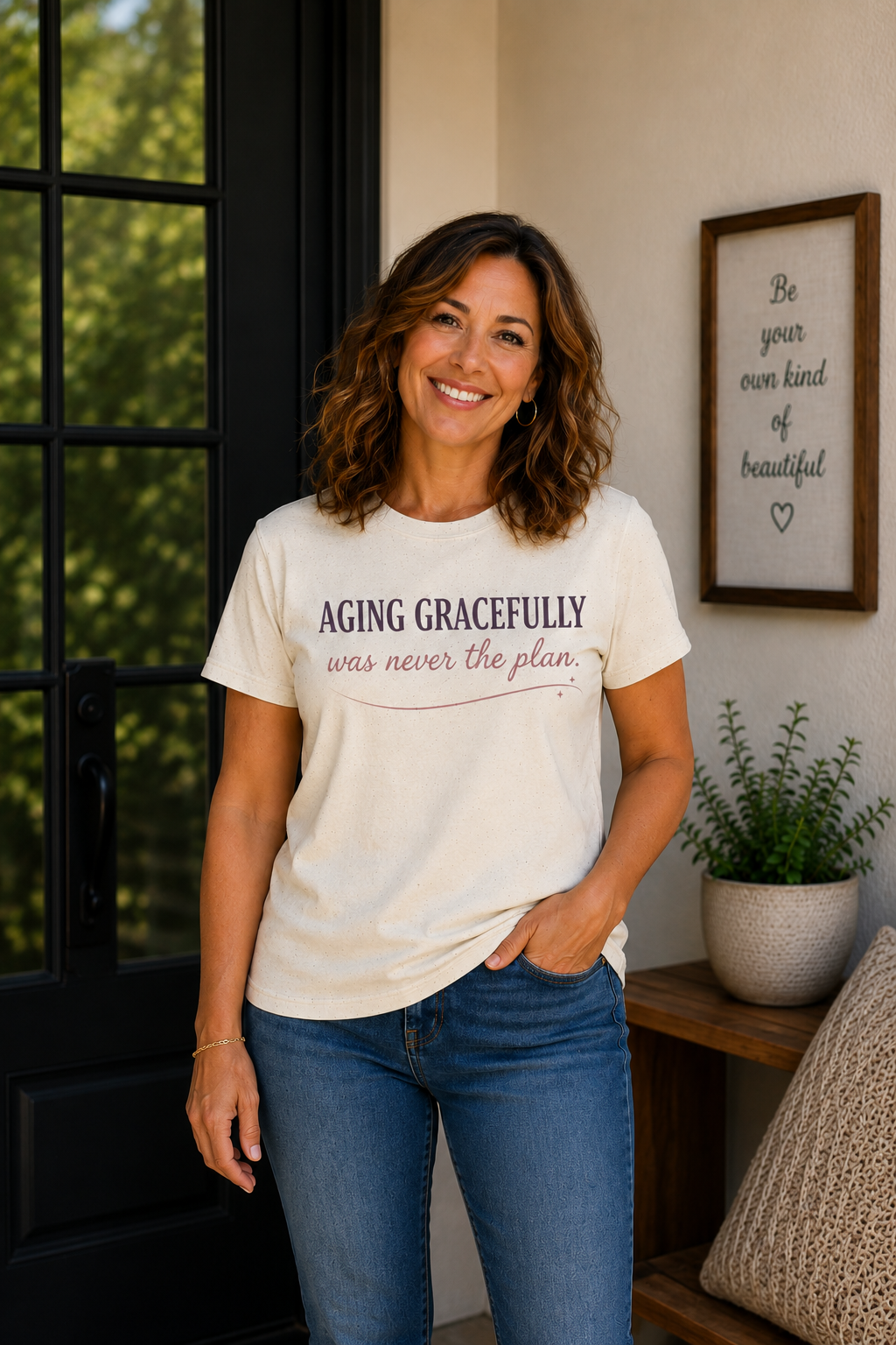 Aging Gracefully Was Never The Plan T-Shirt